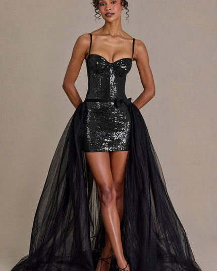 Black Tulle Skirt