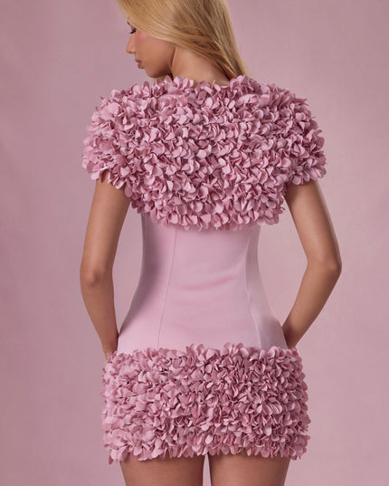 Blush Pink Cropped Bolero