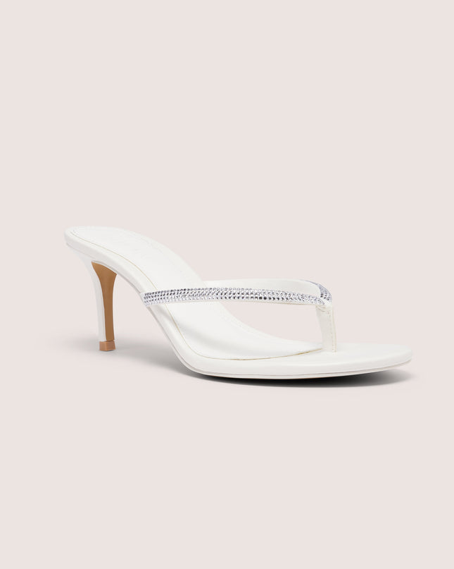 White Heeled Sandal