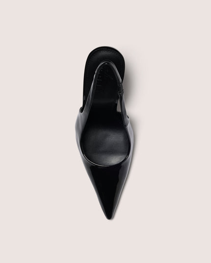 Black Sling-Back Heels