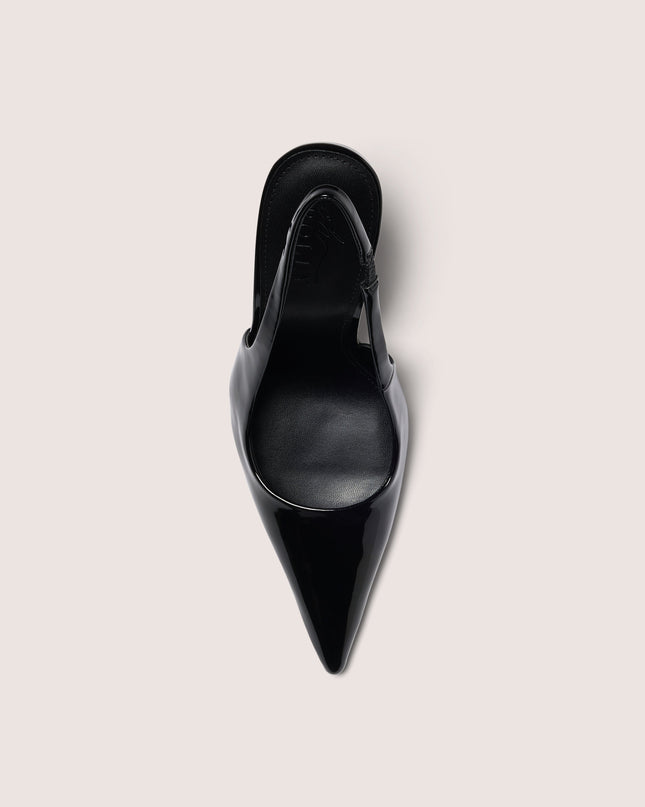 Black Sling-Back Heels