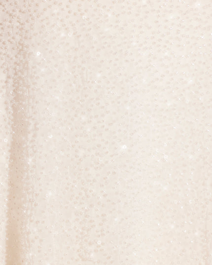 White Embellished Multi Wear A-Line Mini Dress