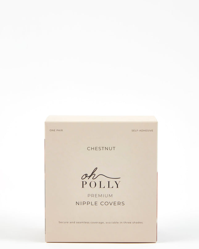 Chestnut Reusable Silicone Nipple Covers