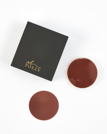Chestnut Reusable Silicone Nipple Covers