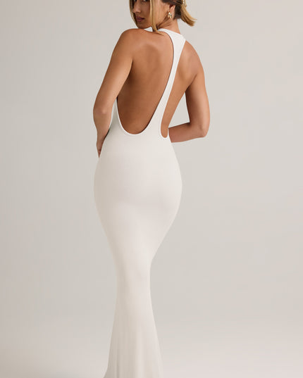 Coconut Modal Racerback Maxi Dress