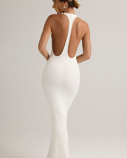 Coconut Modal Racerback Maxi Dress