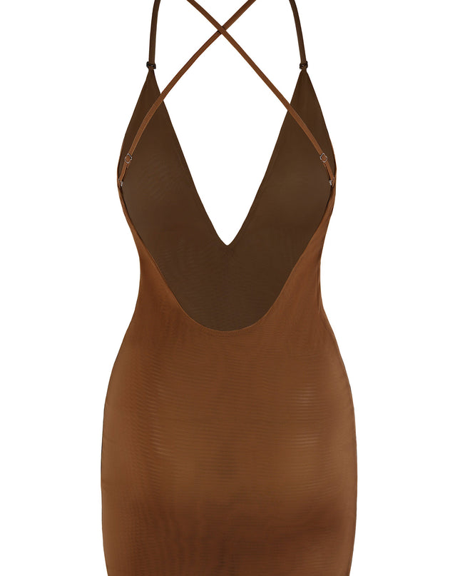 Chestnut Intimates Soft Mesh Multiway Mini Dress