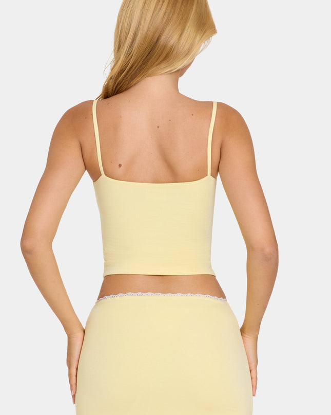 Butter Modal Lace-Trim Top