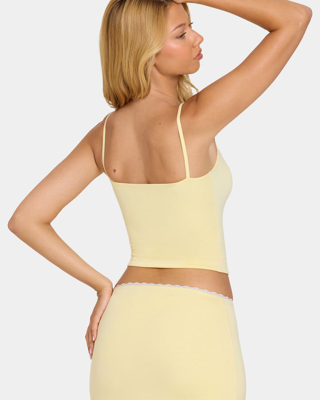 Butter Modal Lace-Trim Top