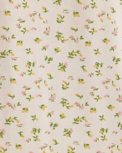 Lemon Print Modal Camisole Pyjama Top