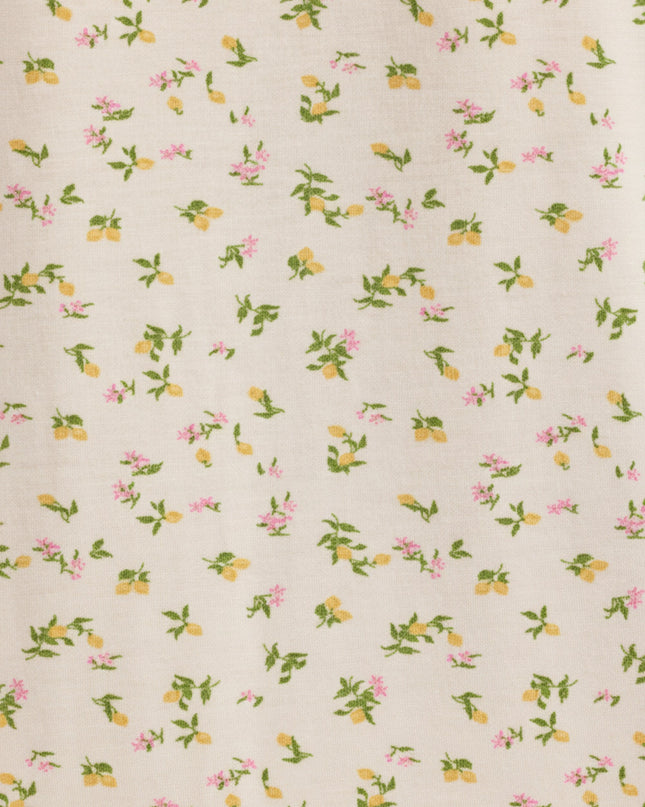Lemon Print Modal Camisole Pyjama Top