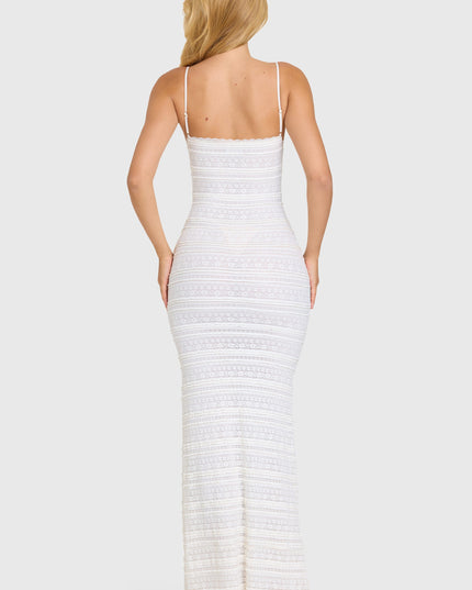 Coconut Lace Maxi Dress