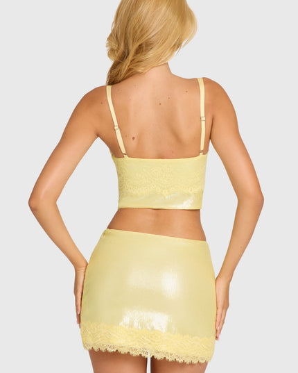 Butter Sequin Lace Bralette Top