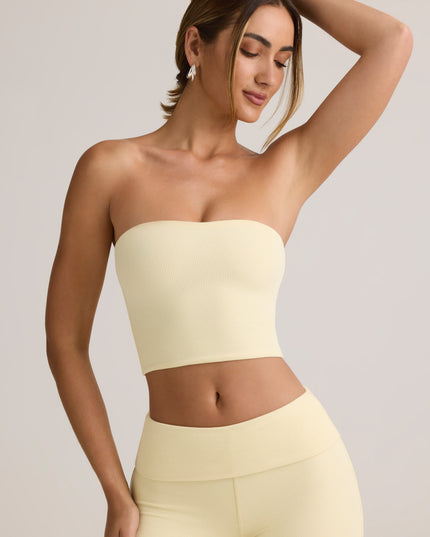 Butter Modal Strapless Crop Top