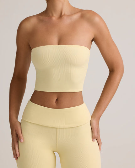 Butter Modal Strapless Crop Top