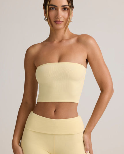 Butter Modal Strapless Crop Top